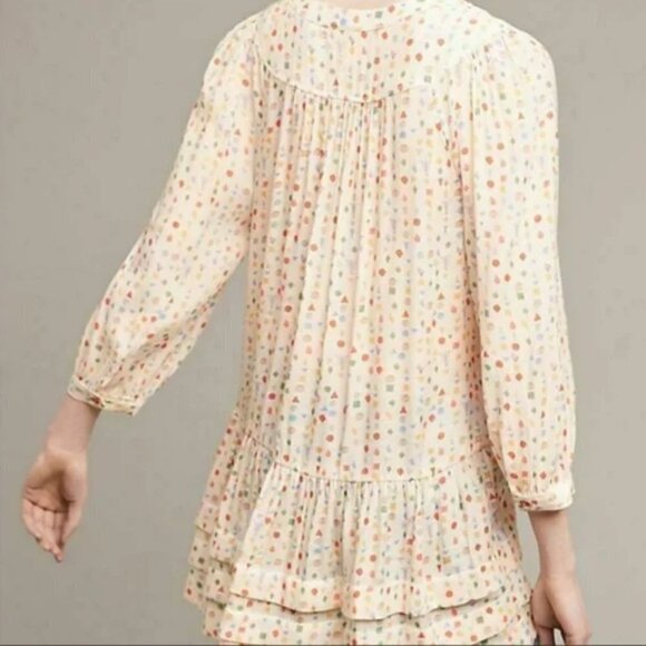 Anthropologie Maeve Paccia Button Down Tunic Size S - Picture 2 of 16